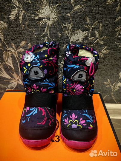 Детская зимняя обувь для девочек 26/27 размер
