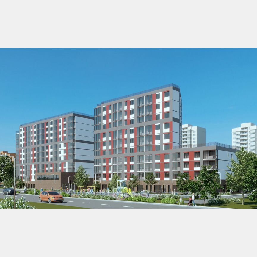 1-к. квартира, 44,2 м², 5/11 эт.