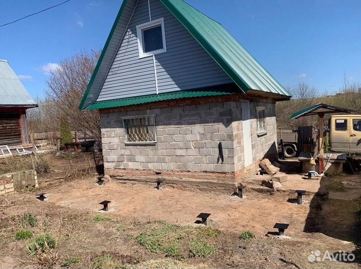 Винтовые сваи с установкой