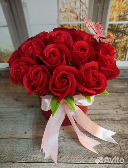 Букет из пенных цветов