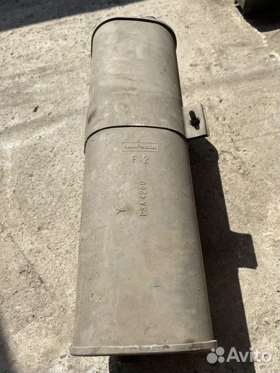 Глушитель пежо 408