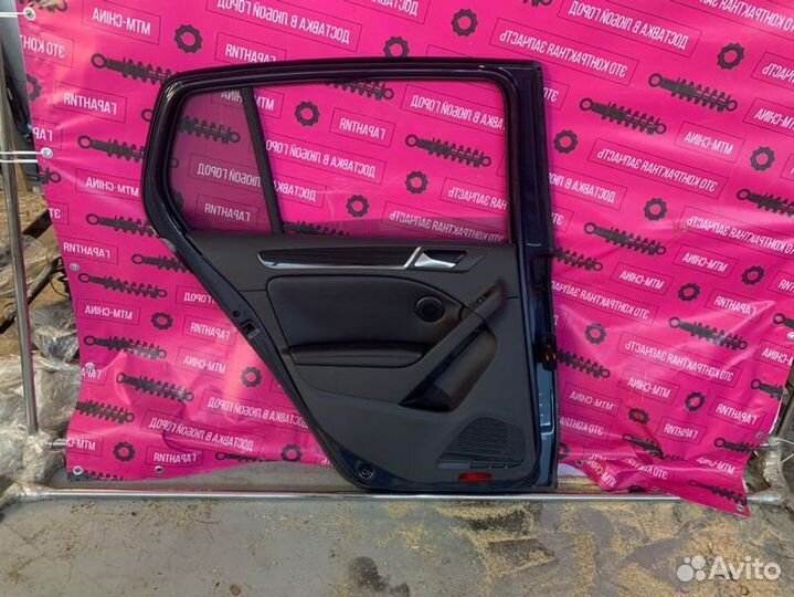 Дверь задняя правая Volkswagen Golf GTI VI Синий