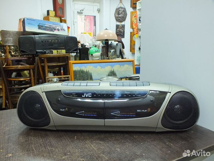 Магнитола кассетная JVC, Panasonic, Samsung