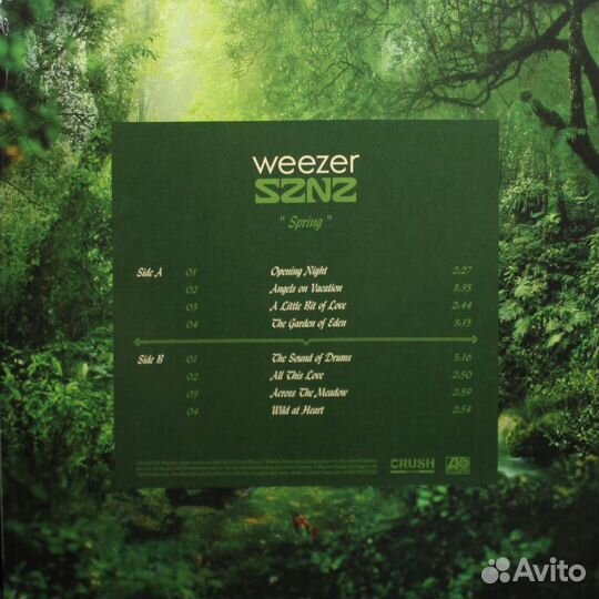 Виниловая пластинка weezer - Sznz Spring (EP) (LP)