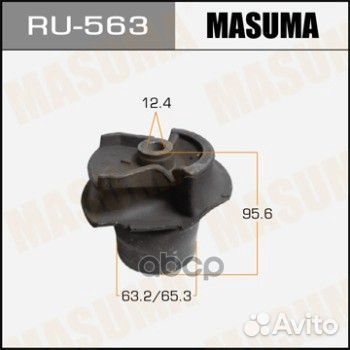 Сайлентблок задней балки RU563 Masuma