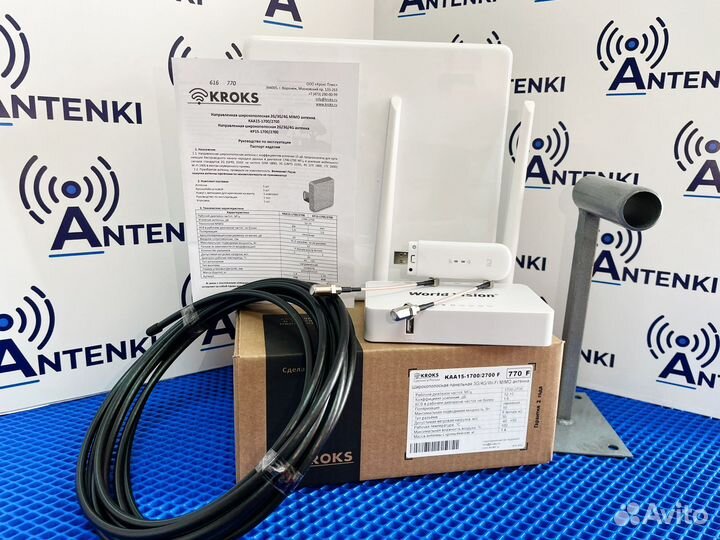 Усилитель интернета 4G на дачу