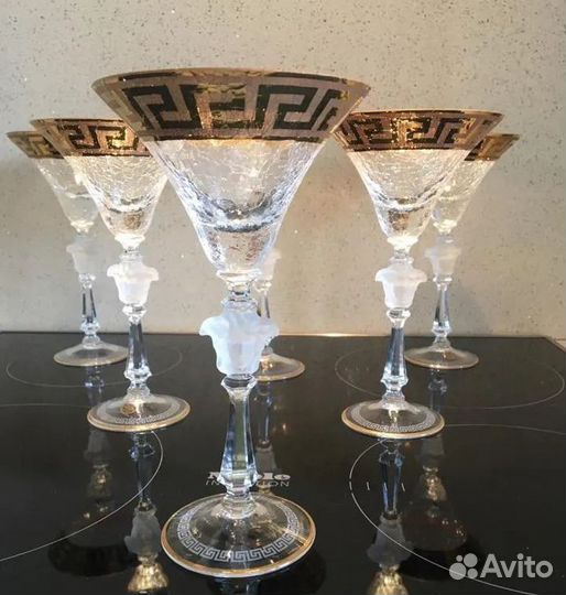Бокалы versace набор новый