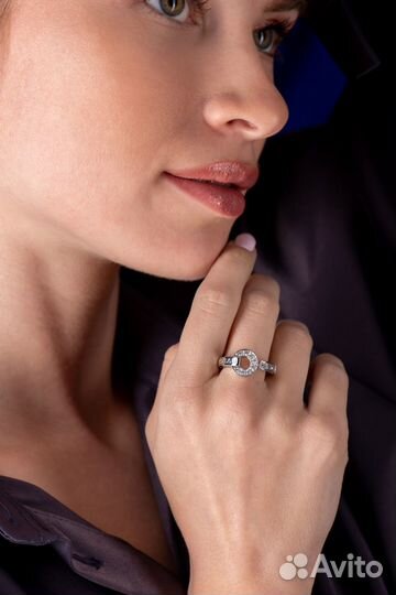 Кольцо Bvlgari Bvlgari-White Gold Diamonds 343170