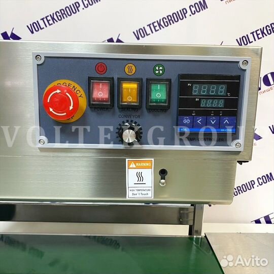 Запайщик пакетов конвейерный вертикальный DBF-900V