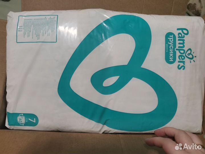 Памперс пайнтс 7 детские 86 шт