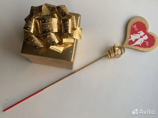 Топпер деревянный сердце 30см на 14 февраля