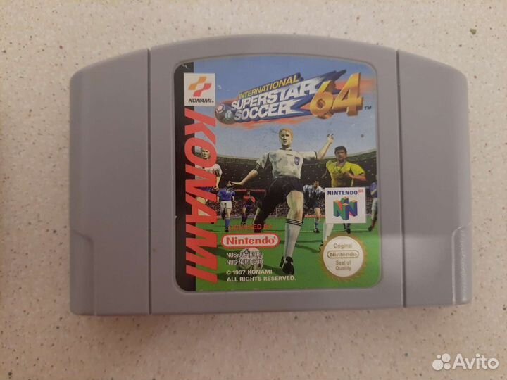 International Superstar Soccer 64 PAL N64