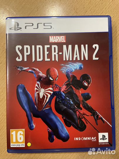 Spider man 2 ps5 диск