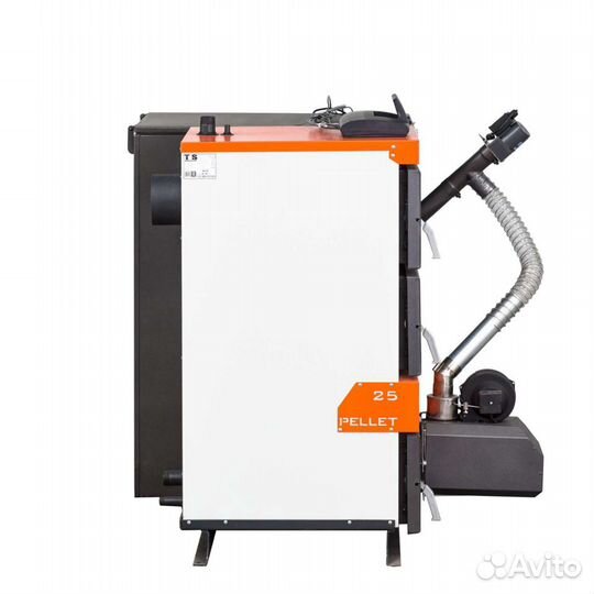 Котел таердотопливный пеллетный Pellet Tis