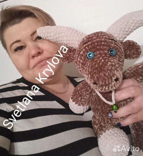 Вязаные игрушки ручной работы