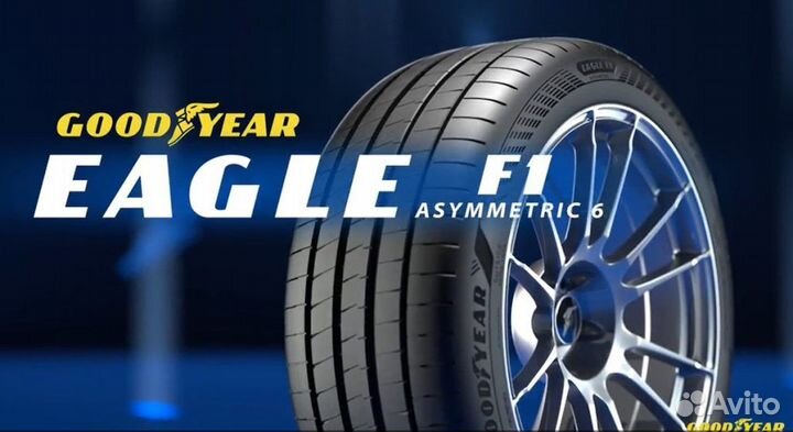 Goodyear Eagle F1 Asymmetric 6 245/45 R19 и 275/40 R19 105Y