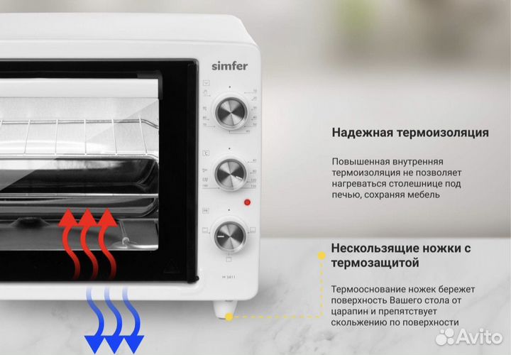 Мини-печь Simfer M3411 Albeni Comfort