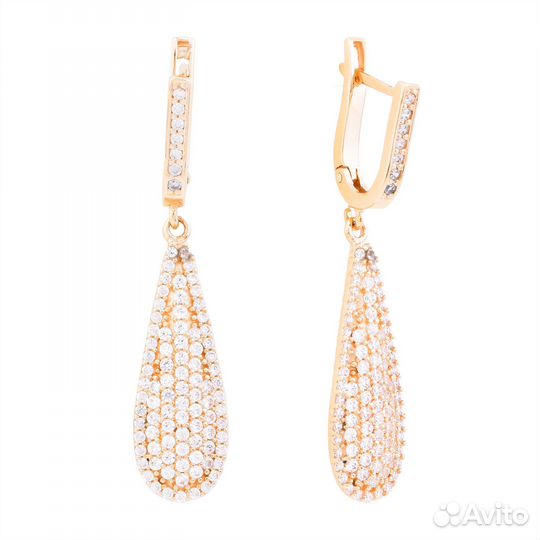 Серьги золотые