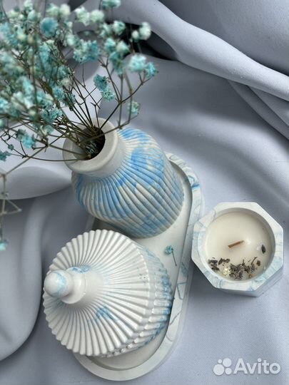 Изделия из гипса. Подарок. Декор. Свечи