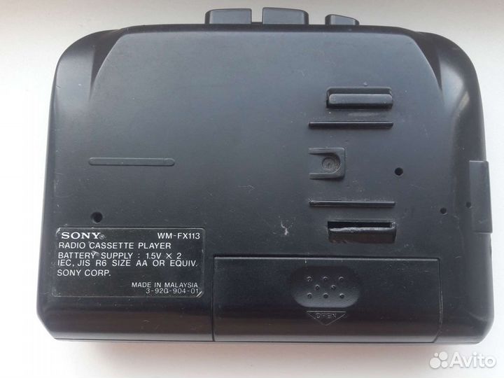 Кассетный плеер с радио