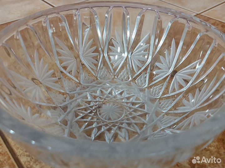 Ваза хрустальная СССР