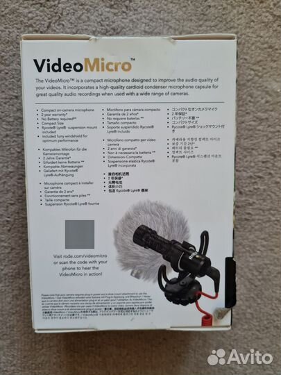 Boya BY-MM1 микрофон для камеры