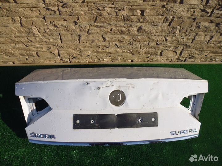 Крышка багажника Шкода Суперб 2 ресталин 2013-2015