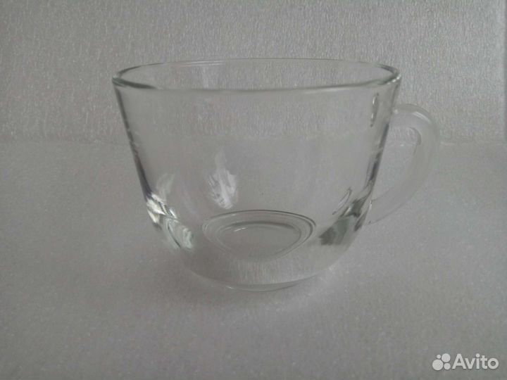 Чашки чайные 200 мл. из стекла