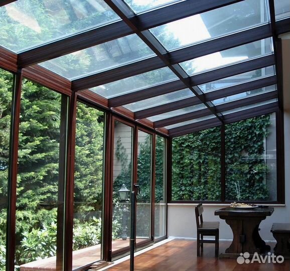 Зимний сад / Алюминиевые конструкции