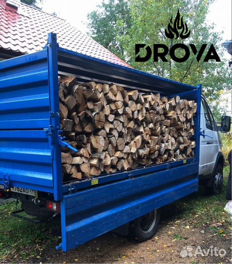 Дрова березовые колотые