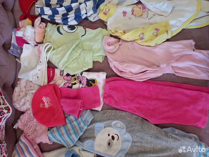 Детские вещи пакетом от 6 месяцев до года