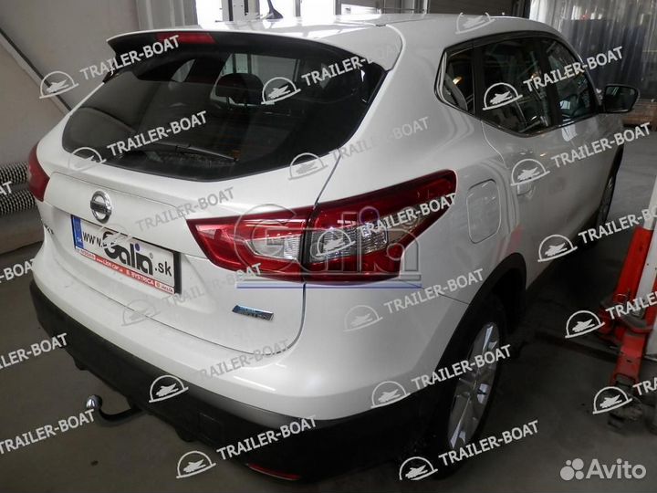 Фаркоп Nissan Qashqai 13-22 рама и крюк-шар, 50мм 27804