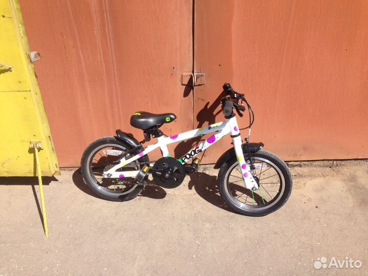 Frog 43 на 14 колёсах детский велосипед 3-5 лет