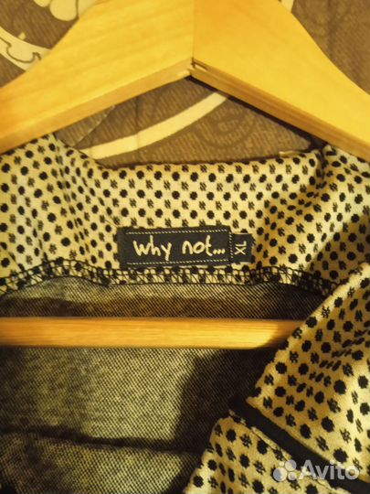 Платье прямое из плотного хлопка 48-50