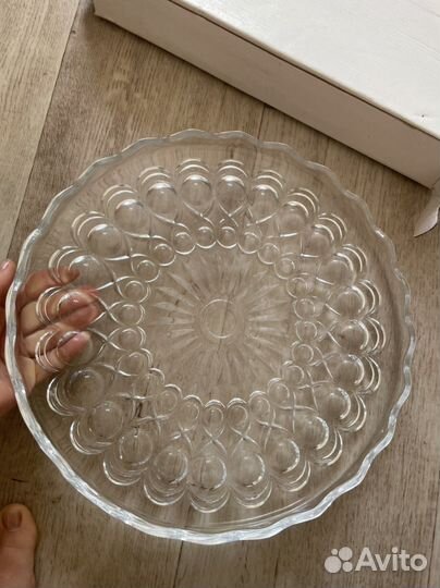 Тарелка большая для фруктов, торта