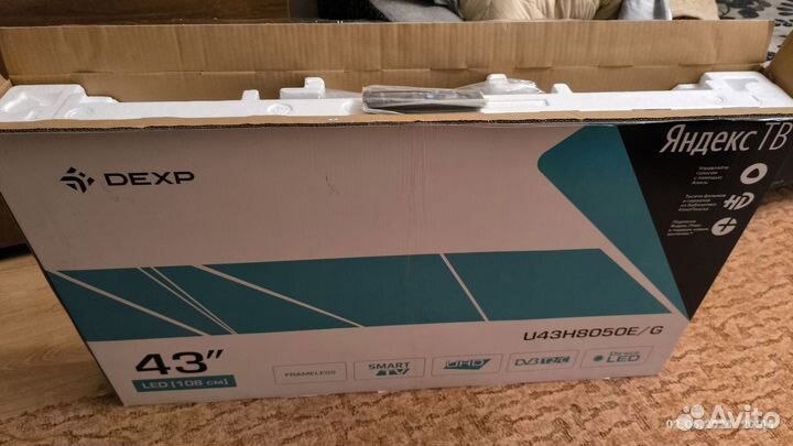 Смарт тв Dexp 43* (108см)