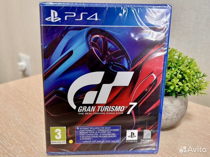 Новый Gran Turismo 7 PS4 PS5. Дефект бокса