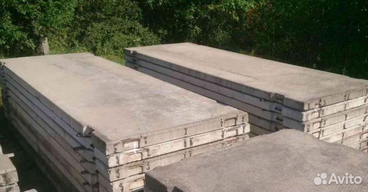 Дорожные бетонные плиты 3х1.75 новые опт