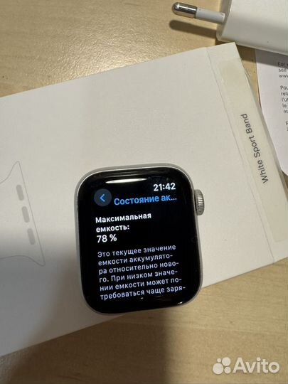 Часы apple watch se 40 mm 2021