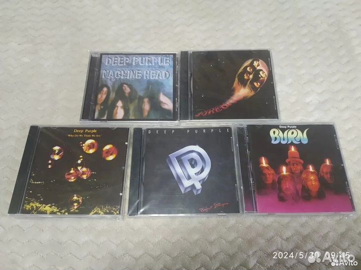 Deep Purple, Crimson, AC/DC, Kinks, crue на сд
