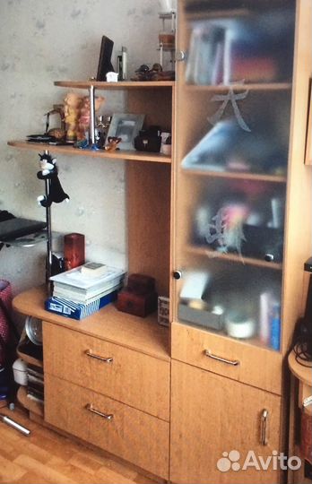 Стенка горка+ компьютерный стол+ полка