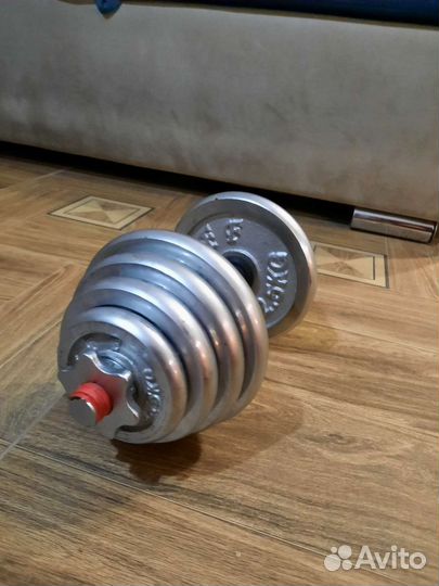 Гантель разборные б/у 1 шт
