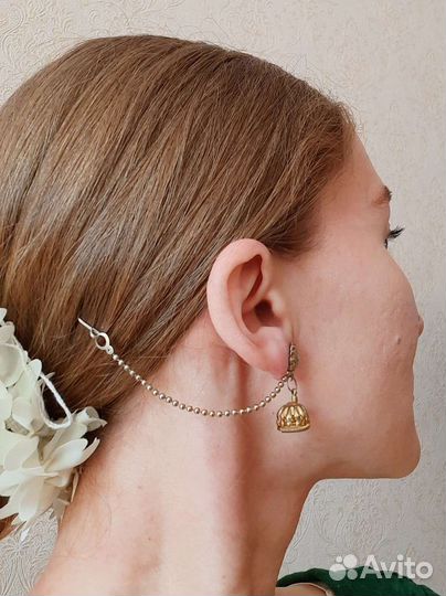 Серьги индийские джумки