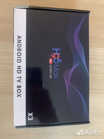 TV приставка h96 max X3