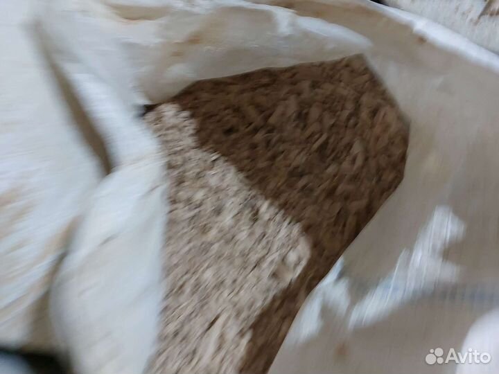 Опилки стружка сухая в мешках