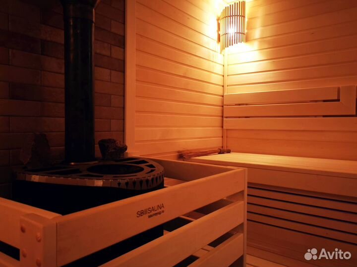 Настоящая русская баня на дровах