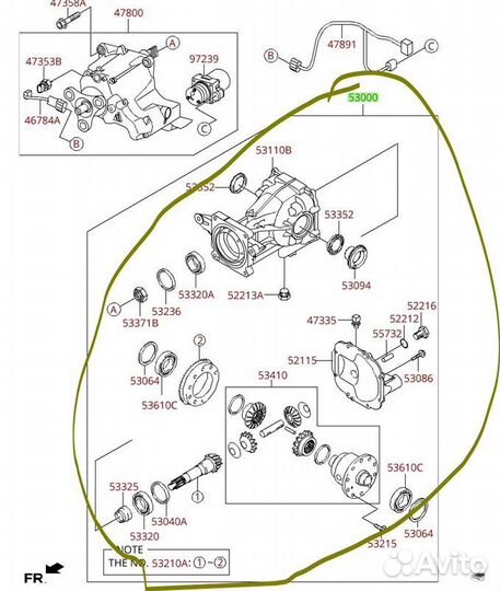 Редуктор Hyundai Tucson TL G4nahu875034 2018