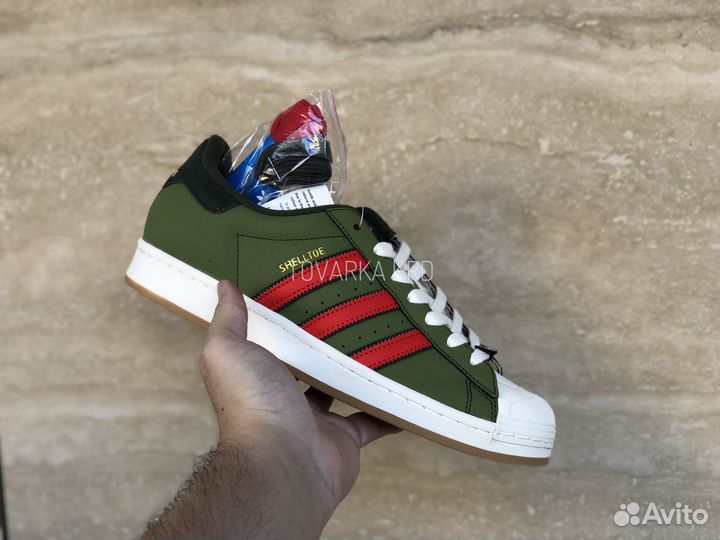 Кроссовки Adidas Superstar Shelltoe tmnt Turtles