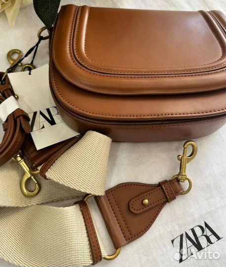 Сумка Zara коричневая