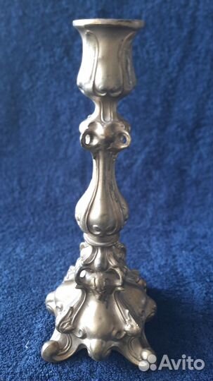 Старинный подсвечник 19 в. Варшава. (Fraget)